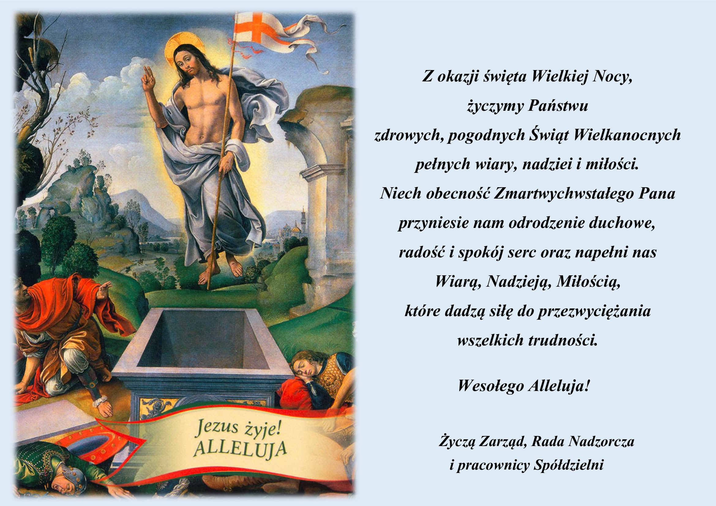 życzenia Wielkanocne